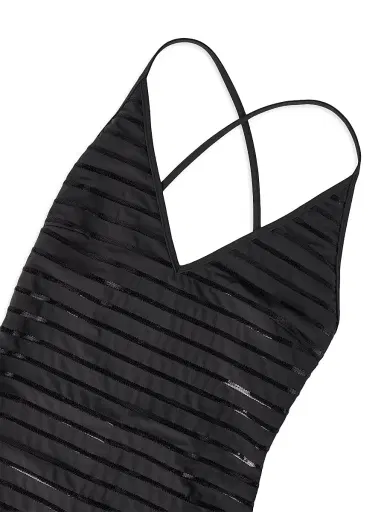 Brunello Cucinelli Women's Techno Jersey Bathing Suit with Precious Collar | Thumbnail 4 Brunello Cucinelli Women's Techno Jersey Bathing Suit with Precious Collar | Thumbnail 4