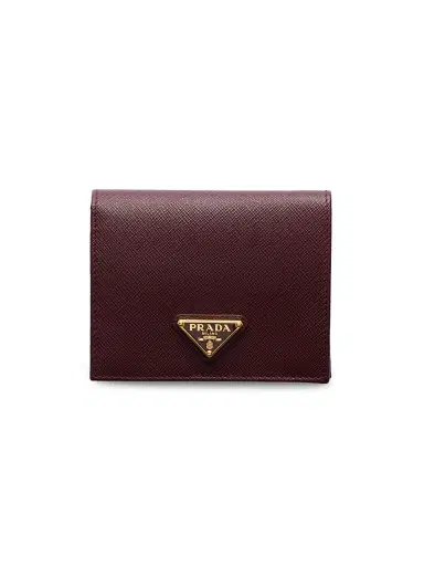 Prada Women's Small Saffiano Leather Wallet | Thumbnail 1 Prada Women's Small Saffiano Leather Wallet | Thumbnail 1