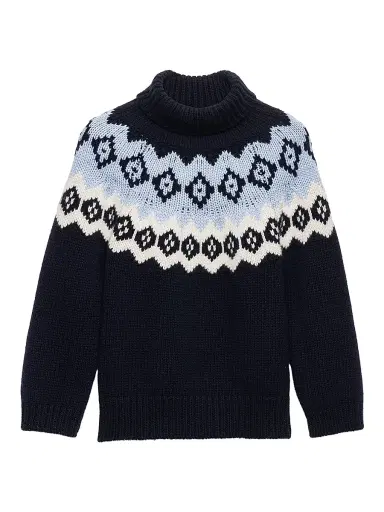 Prada Women's Wool and Cashmere Sweater - Blue - Size 6 | Thumbnail 1