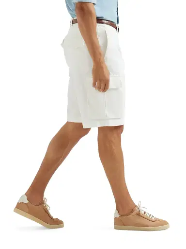 Brunello Cucinelli Men's Bermuda Shorts in Twisted Cotton Gabardine with Cargo Pockets | Thumbnail 3 Brunello Cucinelli Men's Bermuda Shorts in Twisted Cotton Gabardine with Cargo Pockets | Thumbnail 3