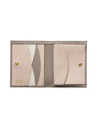 Prada Women's Saffiano Leather Wallet - Light Brown | Thumbnail 2