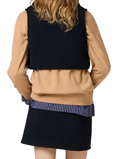 Miu Miu Women's Fleece Top - Blue - Size 4 | Thumbnail 3 Miu Miu Women's Fleece Top - Blue - Size 4 | Thumbnail 3