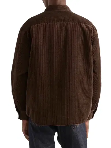 Prada Men's Corduroy Shirt - Brown - Size XL | Thumbnail 3