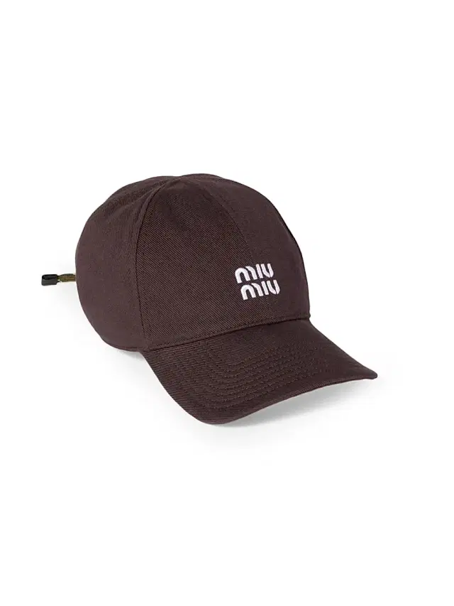 Miu Miu Women's Denim Baseball Cap - Dark Brown