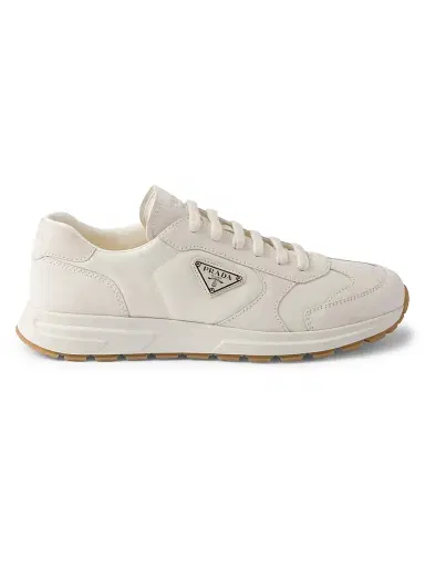 Prada Prax Suede and Re Nylon Sneakers | Thumbnail 1 Prada Prax Suede and Re Nylon Sneakers | Thumbnail 1