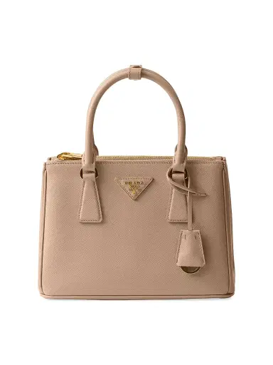 Prada Women's Small Galleria Saffiano Leather Top Handle Bag - Dusty Rose | Thumbnail 1 Prada Women's Small Galleria Saffiano Leather Top Handle Bag - Dusty Rose | Thumbnail 1