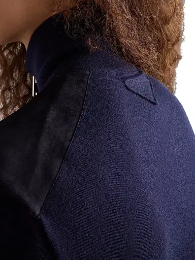 Prada Men's Cashmere Zipper Cardigan - Blue - Size 36 | Thumbnail 5
