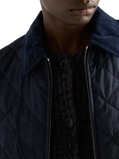 Prada Women's Re-Nylon Blouson Jacket - Blue | Thumbnail 5 Prada Women's Re-Nylon Blouson Jacket - Blue | Thumbnail 5