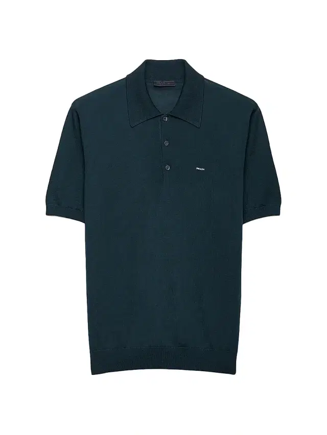Men's Superfine Wool Polo Shirt - Green