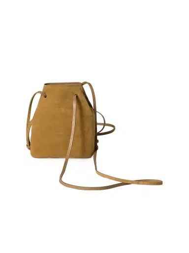 Miu Miu Women's Suede Pouch - Light Brown | Thumbnail 3