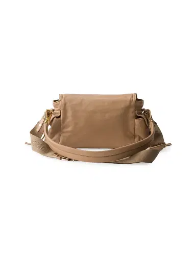 Prada Women's Medium Explore Nappa Leather Shoulder Bag with Flap - Beige | Thumbnail 5