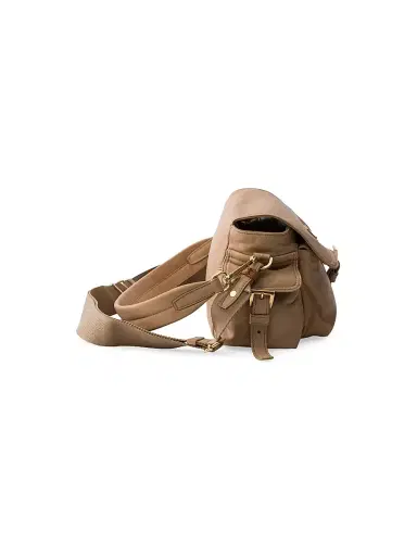 Prada Women's Medium Explore Nappa Leather Shoulder Bag with Flap - Beige | Thumbnail 6
