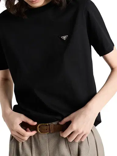 Prada Women's Jersey T-Shirt | Thumbnail 5