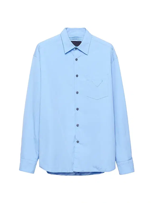 Men's Cotton Shirt - Sky Blue