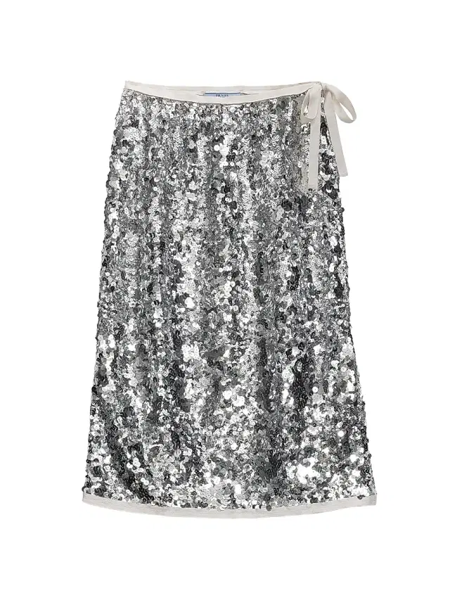 Women's Embroidered Sequin Skirt - Assorted