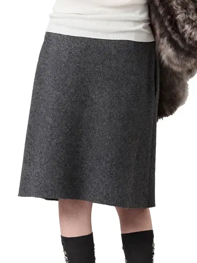Miu Miu Women's Shetland Wool Skirt | Thumbnail 3 Miu Miu Women's Shetland Wool Skirt | Thumbnail 3