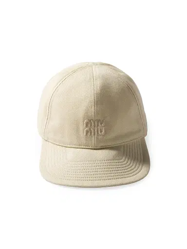 Miu Miu Women's Drill Baseball Cap - Yellow - Size Medium | Thumbnail 2