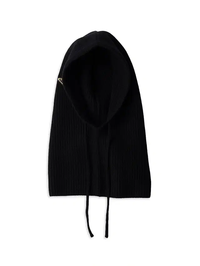 Prada Women's Wool and Cashmere Knit Hood - Black