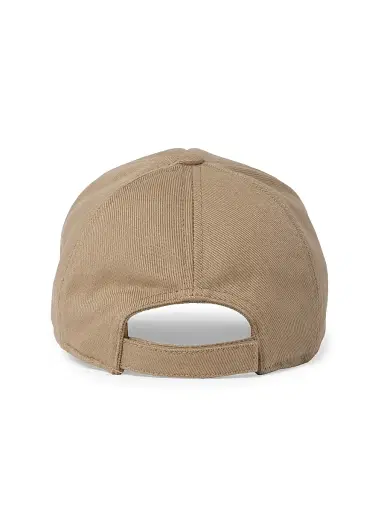 Miu Miu Women's Drill Baseball Cap - Beige Khaki | Thumbnail 4