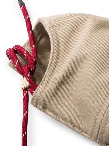 Miu Miu Women's Denim Baseball Cap - Beige Khaki - Size Large | Thumbnail 2 Miu Miu Women's Denim Baseball Cap - Beige Khaki - Size Large | Thumbnail 2
