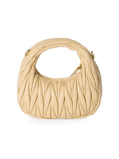 Miu Miu Women's Wander Matelassé Nappa Leather Hobo Mini-Bag | Thumbnail 5