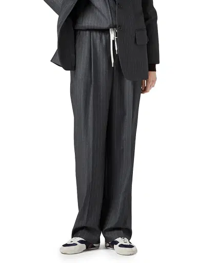 Miu Miu Women's Pinstripe Pants | Thumbnail 2