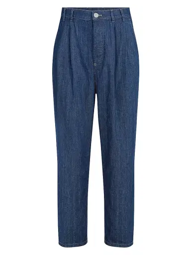 Brunello Cucinelli Men's Lightweight Denim Iconic Fit Five Pocket Trousers | Thumbnail 1 Brunello Cucinelli Men's Lightweight Denim Iconic Fit Five Pocket Trousers | Thumbnail 1