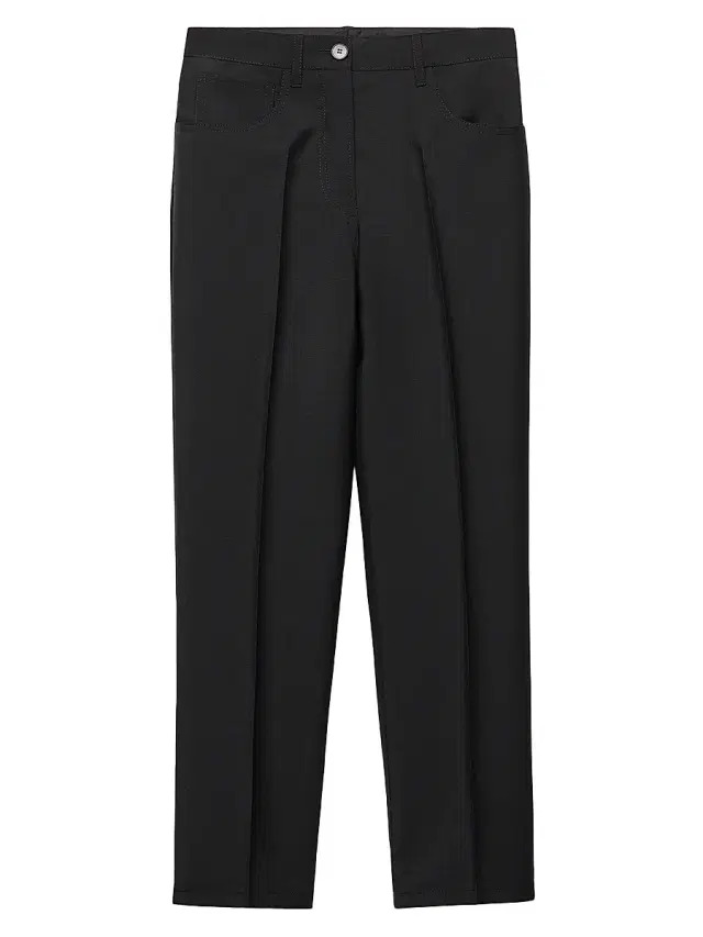 Women's Mohair Pants - Black