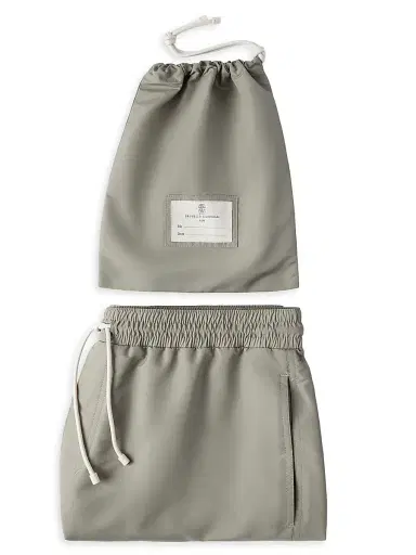 Brunello Cucinelli Men's Swim Shorts | Thumbnail 4 Brunello Cucinelli Men's Swim Shorts | Thumbnail 4