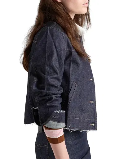 Prada Women's Denim Jacket | Thumbnail 3