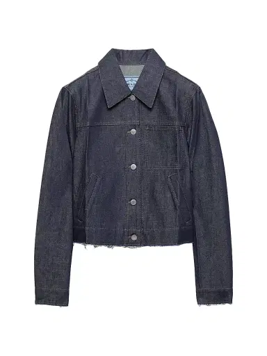 Prada Women's Denim Jacket | Thumbnail 1