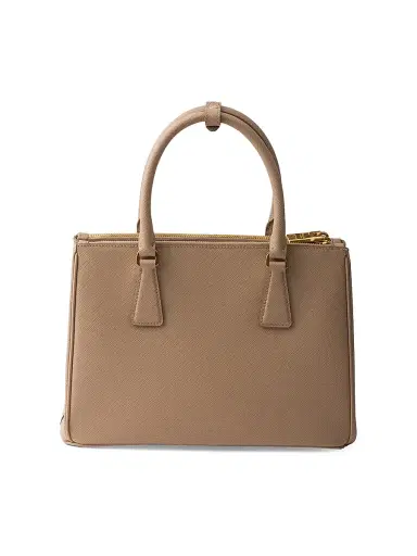 Prada Women's Galleria Saffiano Leather Top Handle Bag - Light Beige | Thumbnail 3 Prada Women's Galleria Saffiano Leather Top Handle Bag - Light Beige | Thumbnail 3