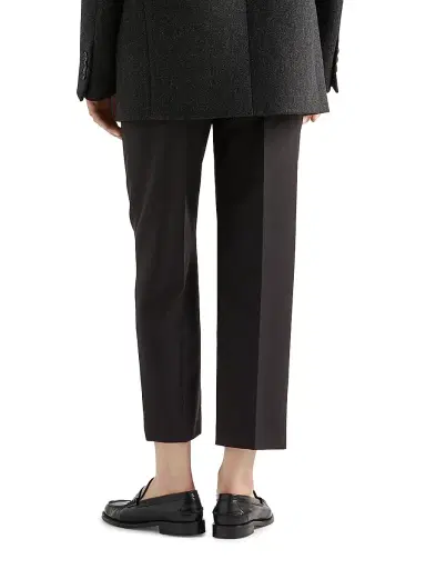 Prada Women's Grisaille Pants - Grey - Size 12 | Thumbnail 3 Prada Women's Grisaille Pants - Grey - Size 12 | Thumbnail 3
