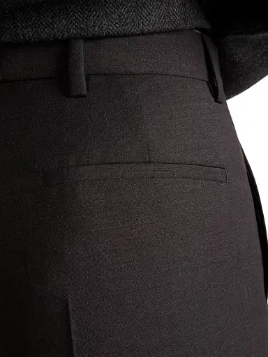 Prada Women's Grisaille Pants - Grey - Size 12 | Thumbnail 6 Prada Women's Grisaille Pants - Grey - Size 12 | Thumbnail 6