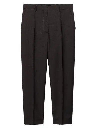 Prada Women's Grisaille Pants - Grey - Size 12 | Thumbnail 1 Prada Women's Grisaille Pants - Grey - Size 12 | Thumbnail 1