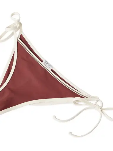 Brunello Cucinelli Women's Techno Jersey Bikini Bottoms With Monili | Thumbnail 4 Brunello Cucinelli Women's Techno Jersey Bikini Bottoms With Monili | Thumbnail 4