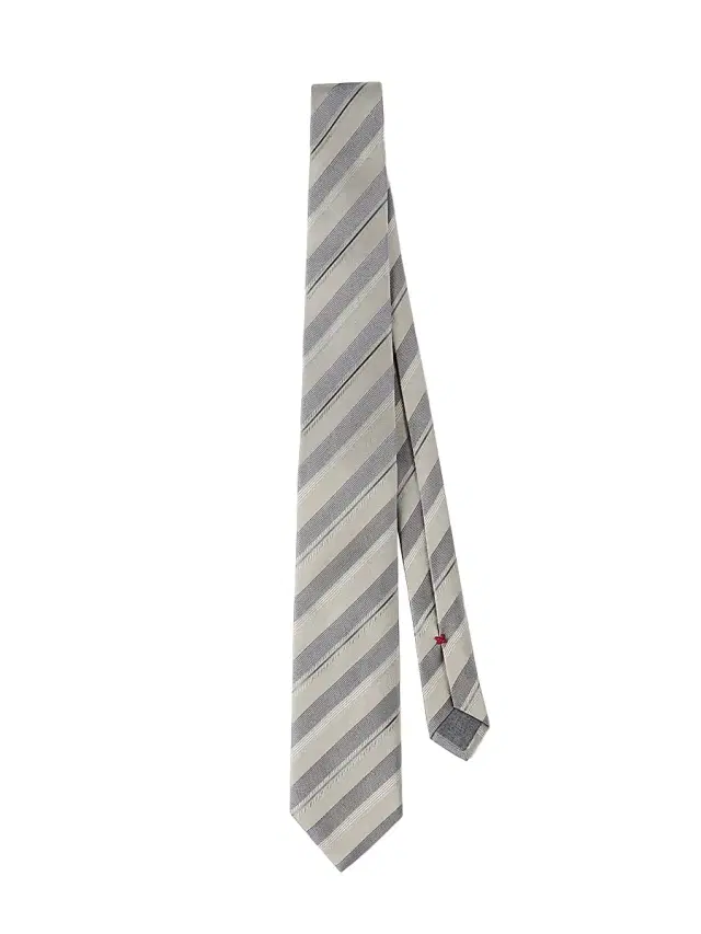 Brunello Cucinelli Men's Striped Silk Tie
