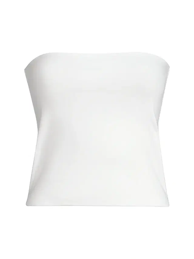 Brunello Cucinelli Women's Stretch Cotton Jersey Bandeau Top - White