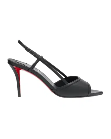Christian Louboutin 80mm Miss Z Leather Slingback Sandals | Thumbnail 1