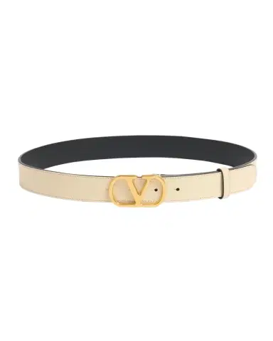 Valentino Garavani VLogo Signature Leather Belt, 30mm | Thumbnail 1