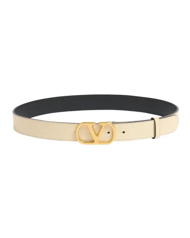 Valentino Garavani VLogo Signature Leather Belt, 30mm