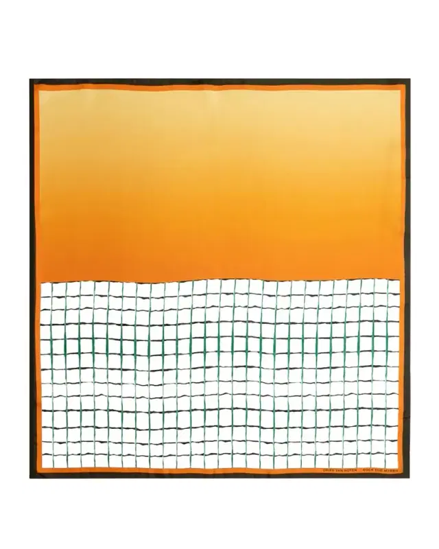 Dries Van Noten Rock The Myrrh Silk Foulard