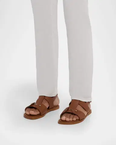 Christian Louboutin Men's Chambeliss Leather Sandals | Thumbnail 2 Christian Louboutin Men's Chambeliss Leather Sandals | Thumbnail 2