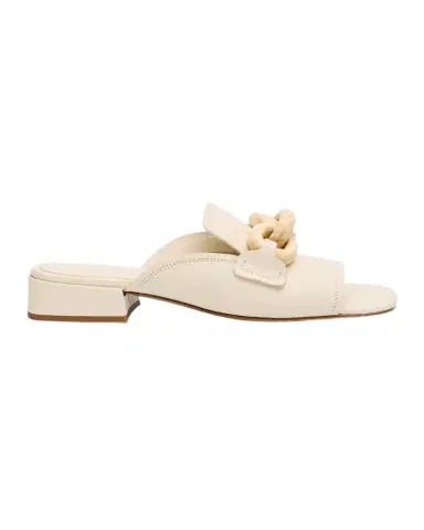 Pedro Garcia Enna Leather Chain Loafer Mules | Thumbnail 1