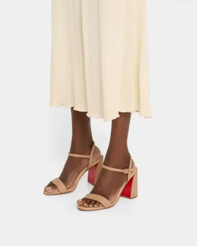 Christian Louboutin 85mm Miss Jane Ankle-Strap Sandals | Thumbnail 2