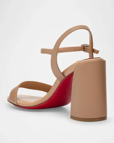Christian Louboutin 85mm Miss Jane Ankle-Strap Sandals | Thumbnail 4