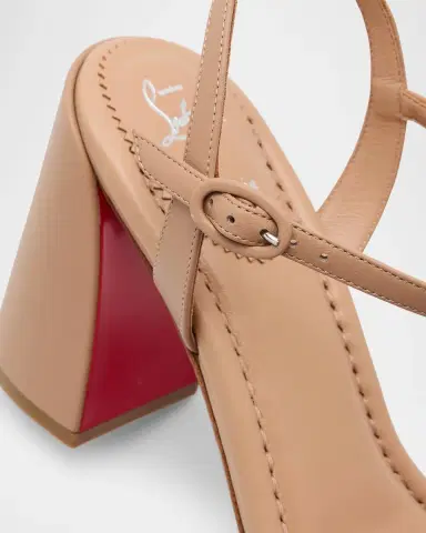 Christian Louboutin 85mm Miss Jane Ankle-Strap Sandals | Thumbnail 5