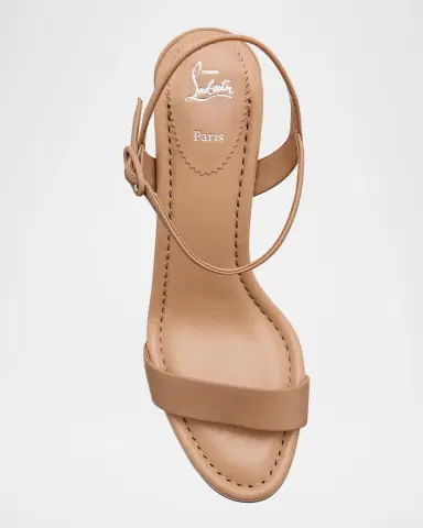Christian Louboutin 85mm Miss Jane Ankle-Strap Sandals | Thumbnail 6
