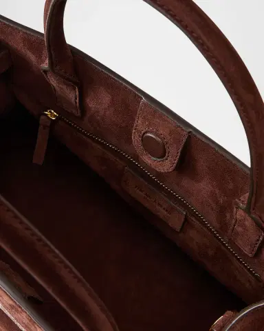 Veronica Beard Dash Belted Suede Top-Handle Bag | Thumbnail 3 Veronica Beard Dash Belted Suede Top-Handle Bag | Thumbnail 3