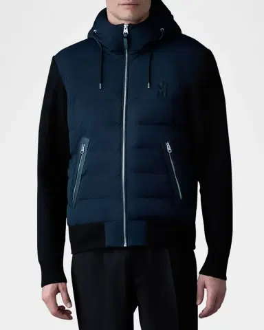 Mackage Men's Andrew Hybrid Down Knit Jacket | Thumbnail 4